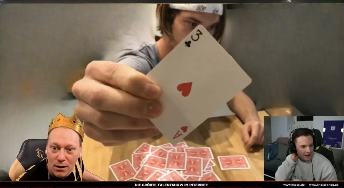 Inscope21 und Knossi geschockt und fasziniert von Nick Magics Trick