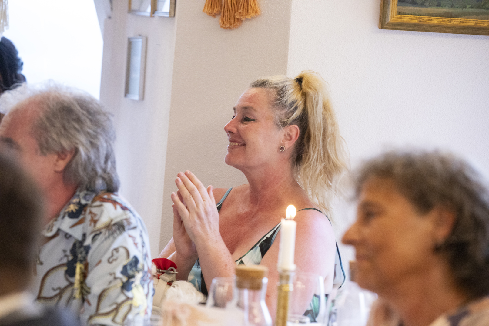 Close-up Magie am Tisch Hochzeit Frankfurt